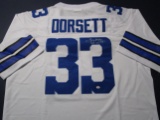 Tony Dorsett of the Dallas Cowboys signed autographed football jersey PAAS COA 316