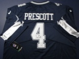 Dak Prescott of the Dallas Cowboys signed autographed football jersey PAAS COA 393