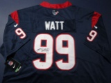 JJ Watt of the Houston Texans signed autographed football jersey PAAS COA 324