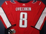 Alexander Ovechkin of the Washington Capitals signed autographed hockey jersey PAAS COA 959