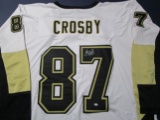 Sidney Crosby of the Pittsburgh Penguins signed autographed hockey jersey PAAS COA 079