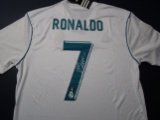 Cristiano Ronaldo soccer superstar signed autographed soccer jersey CA COA 470