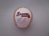 Ronald Acuna Jr of the Atlanta Braves signed autographed logo baseball PAAS COA 286