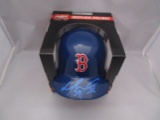 David Ortiz of the Boston Red Sox signed autographed mini batting helmet PAAS COA COA 296