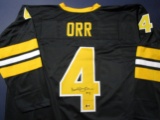 Bobby Orr of the Boston Bruins signed autographed hockey jersey ATL COA 157