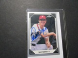 Dale Murphy of the Philadelphia Phillies signed autographed baseball card JSA COA 332