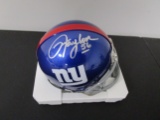Lawrence Taylor of the NY Giants signed autographed mini football helmet PAAS COA 059