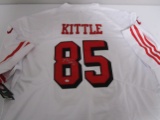George Kittle of the San Francisco 49ers signed autographed football jersey PAAS COA 465