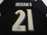 Mark Ingram of the Baltimore Ravens signed autographed football jersey PAAS COA 403