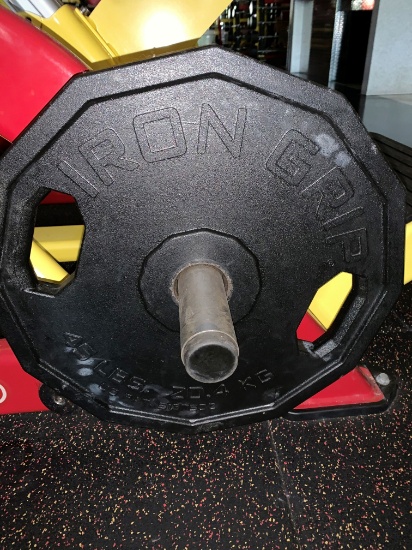 Iron Grip, Plastic Coated, Cross Training Weights,  4,650 Lbs
