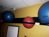 4 Large Thera Band Excersise Balls