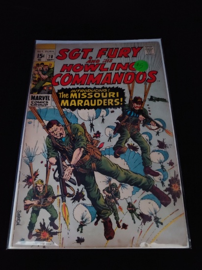 SGT FURY AND HIS HOWLING COMMANDOS INTRODUCING THE MISSOURI MARAUDERS VOL 70