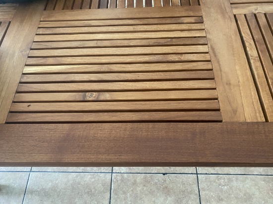 6' Teak Indoor/Outdoor Tables