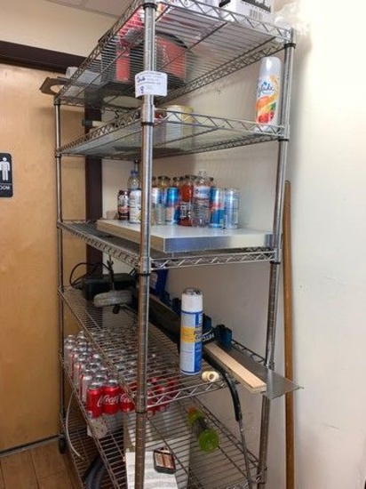 Rolling Metro shelf Unit