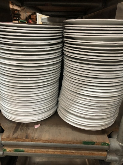 Corby Hall White Diner Plates