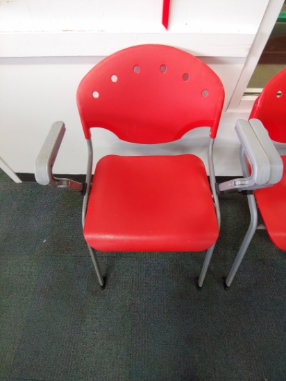 25 Red Party Room Chairs