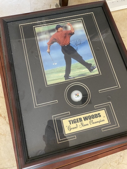 Tiger Woods Grand Slam Champion Frame