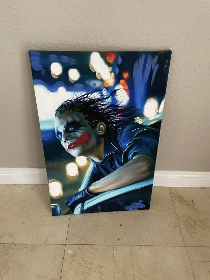 Canvas Joker Painting