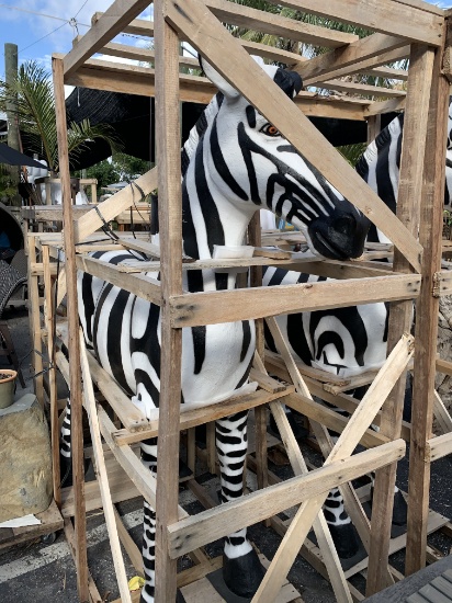 GRC Zebra Statue