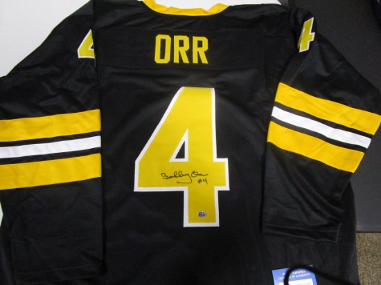 Bobby Orr of the Boston Bruins signed autographed hockey jersey ATL COA 783