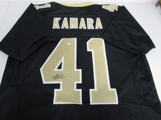 Alvin Kamara of the New Orleans Saints signed autographed football jersey PAAS COA 957