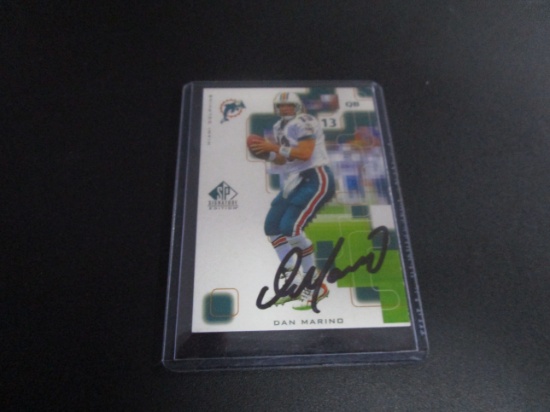 Dan Marino Miami Dolphins signed autographed Upper Deck SP Authentic football card
