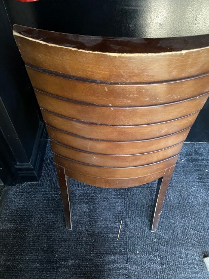 Wood and Upholstered Bar Stools