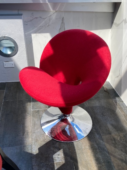 Very Unique Red Chair