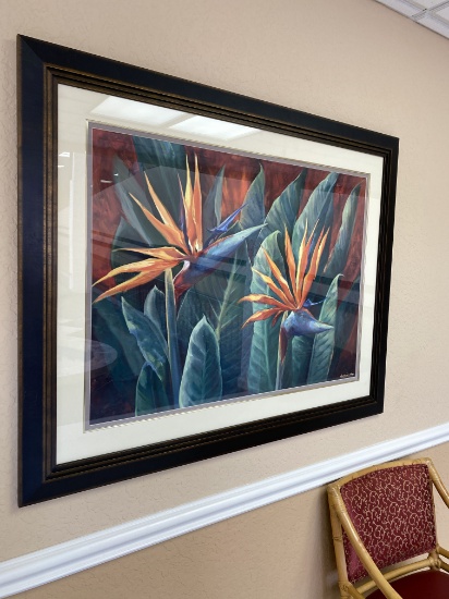 Birds of Paradise Framed Picture