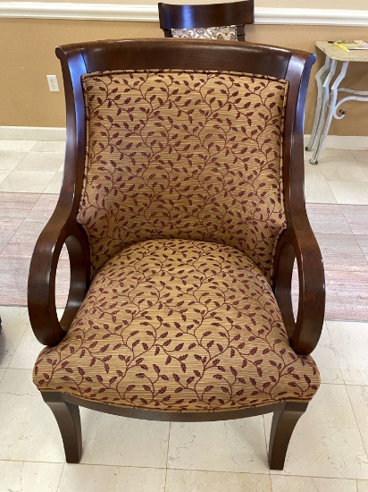 Wood Framed upholstered Chairs