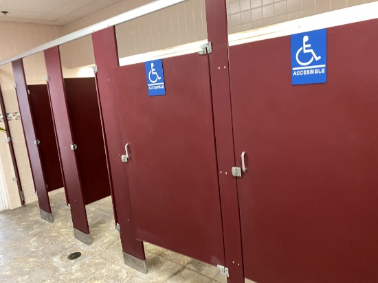 Bathroom Partitions (5) Stalls