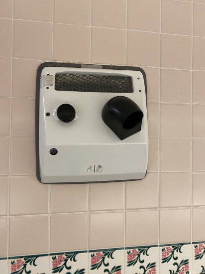 Wall Mounted Push Button Hand Dryer