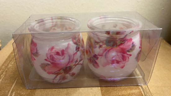Package of two Votive Candle Jars