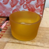 Boxed 10pc Glass Candle Votive Jar Set