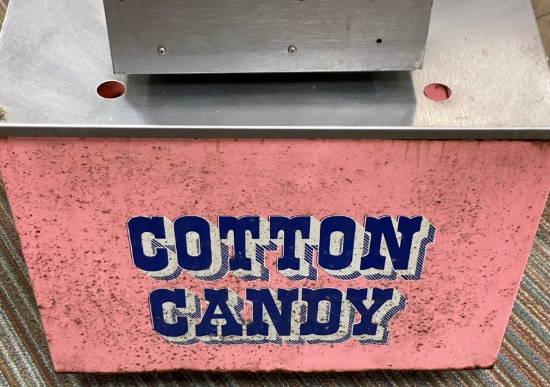 Auto Breeze Cotton Candy Machine w/Stainless Base