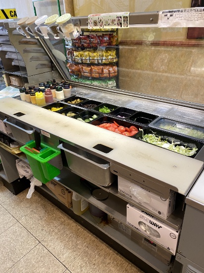 60" Refrigerated Sandwich Preperation Center.