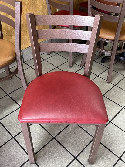 Heavy Duty Metal Ladder Back Chairs