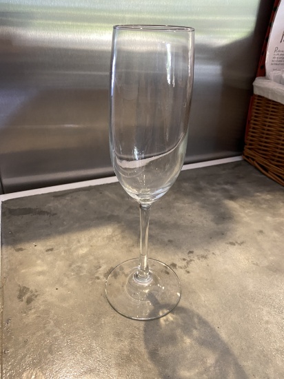 Stemmed Glass Champagne Fluted Glasses