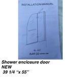 Tub Shower Door Enclosures 39 1/4