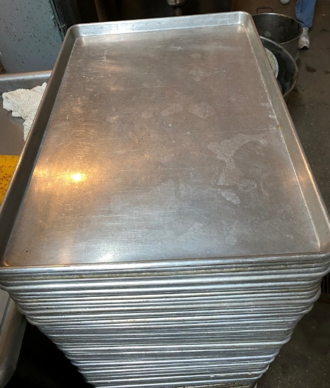 (50) Full Size Sheet Pans