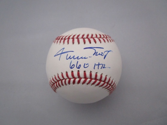 Willie Mays of the San Francisco Giants signed autographed baseball w/ inscription Say Hey Authentic