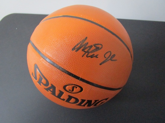 Magic Johnson of the LA Lakers signed autographed basketball PAAS COA 611