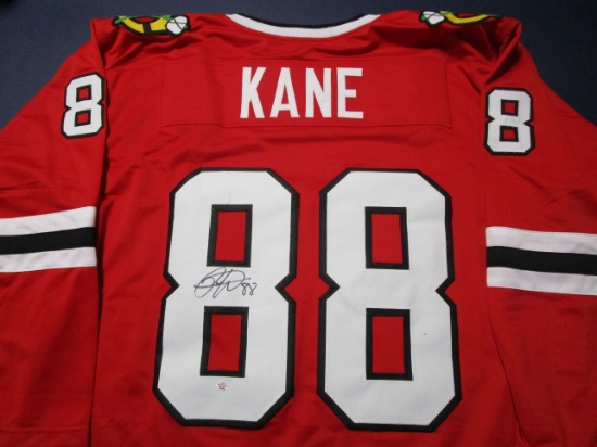 Patrick Kane of the Chicago Blackhawks signed autographed hockey jersey PAAS COA 096