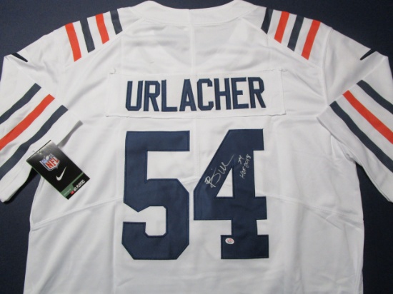 Brian Urlacher of the Chicago Bears signed autographed football jersey PAAS COA 672