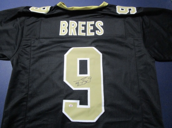 Drew Brees of the New Orleans Saints signed autographed football jersey PAAS COA 679