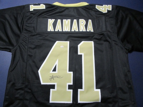 Alvin Kamara of the New Orleans Saints signed autographed football jersey PAAS COA 958