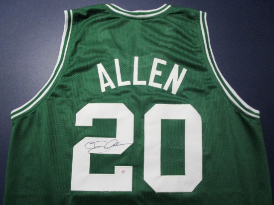 Ray Allen of the Boston Celtics signed autographed basketball jersey PAAS COA 826