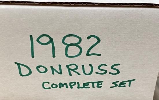 1982 Donruss Complete Set