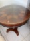 (2) Matching End Tables, Glass Tops, Exquisite Marquetry