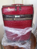 Brand New Samatha Brown Leather Suit Case, 26